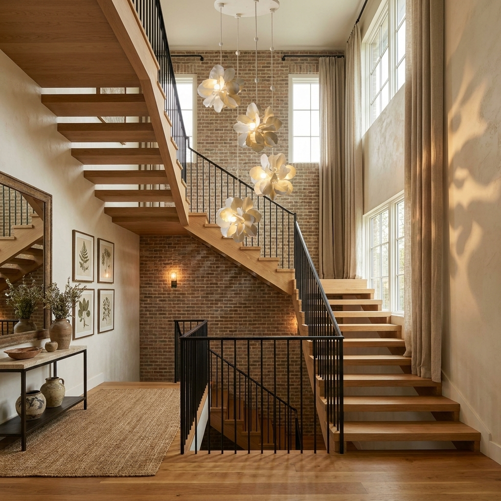 Petal Cascade Multi-Light Chandelier