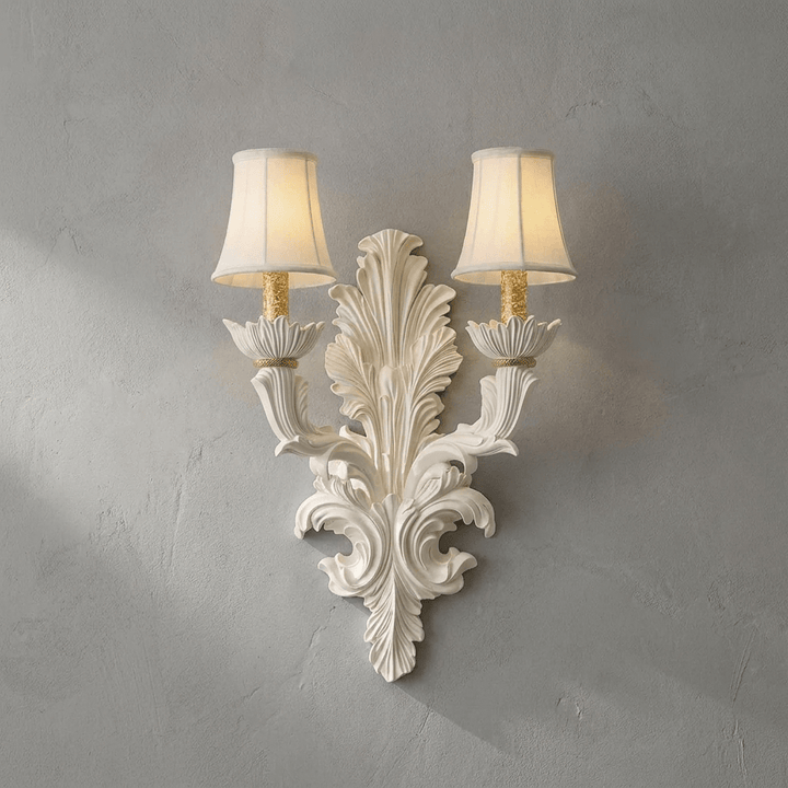 Amelie Resin Leaf Wall Sconce - Vakkerlight