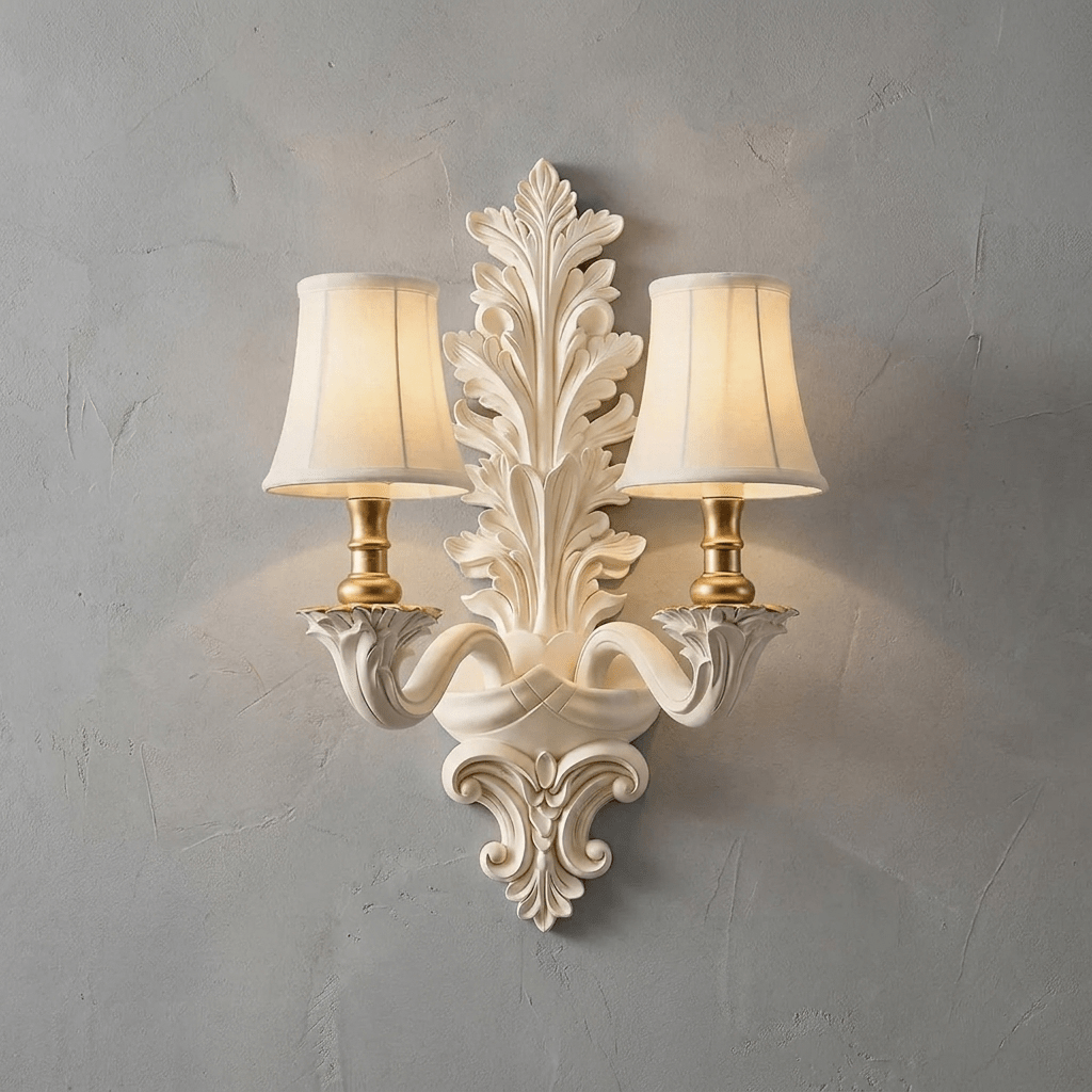 Amelie Resin Leaf Wall Sconce - Vakkerlight