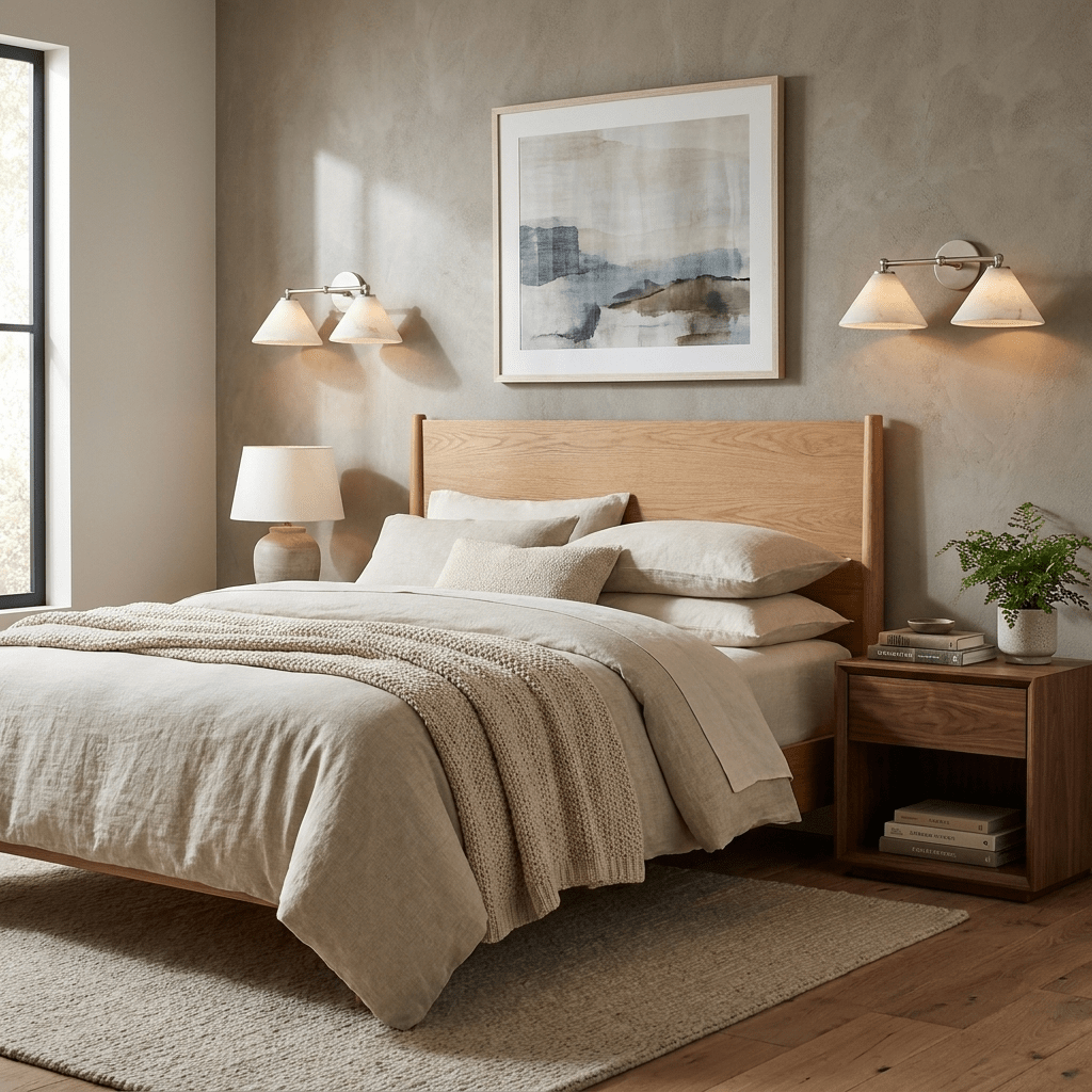 Aveline Alabaster Double Cone Wall Sconce - Vakkerlight