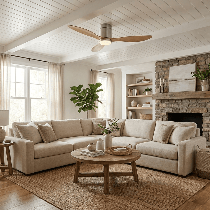 Rovelle Ceiling Fan Light - Vakkerlight