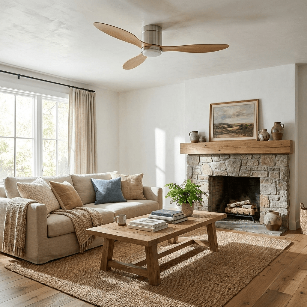 Rovelle Ceiling Fan Light - Vakkerlight