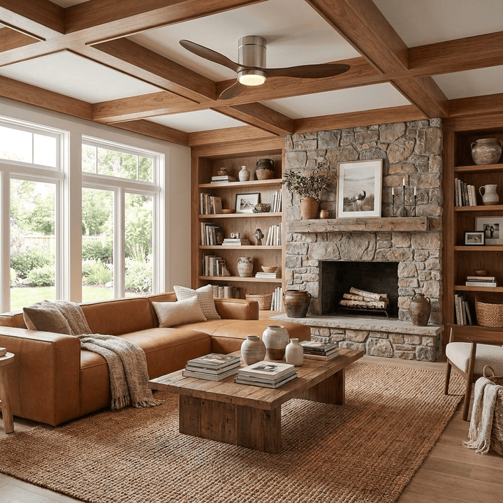 Rovelle Ceiling Fan Light - Vakkerlight