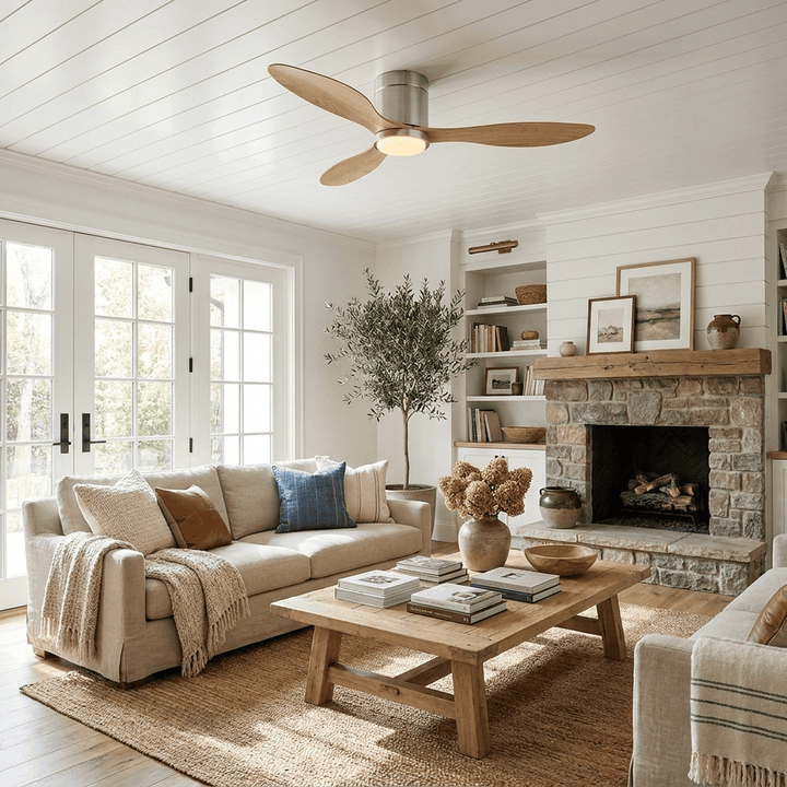 Rovelle Ceiling Fan Light - Vakkerlight