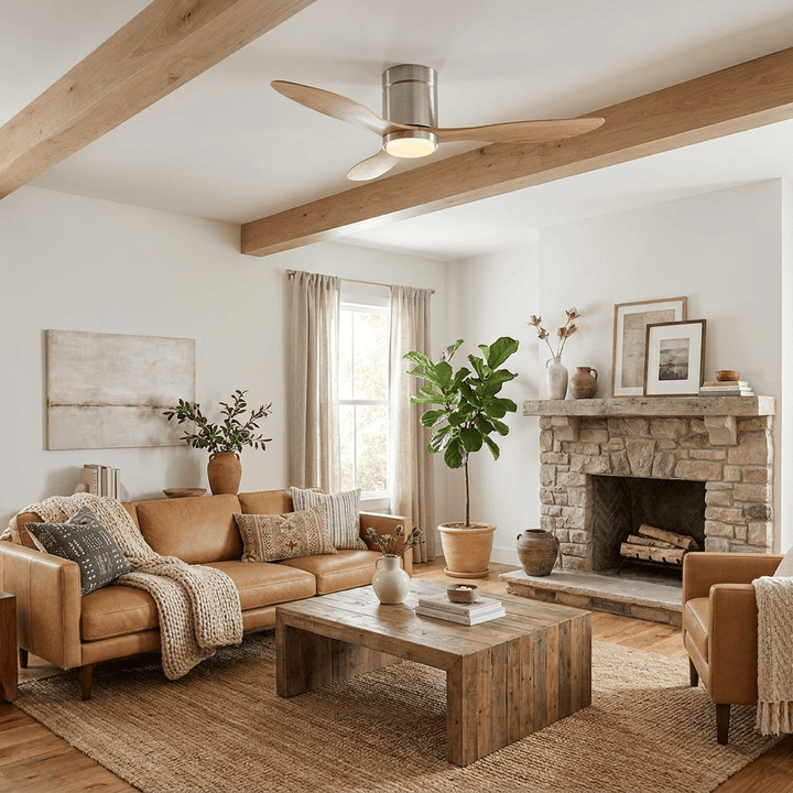 Rovelle Ceiling Fan Light - Vakkerlight