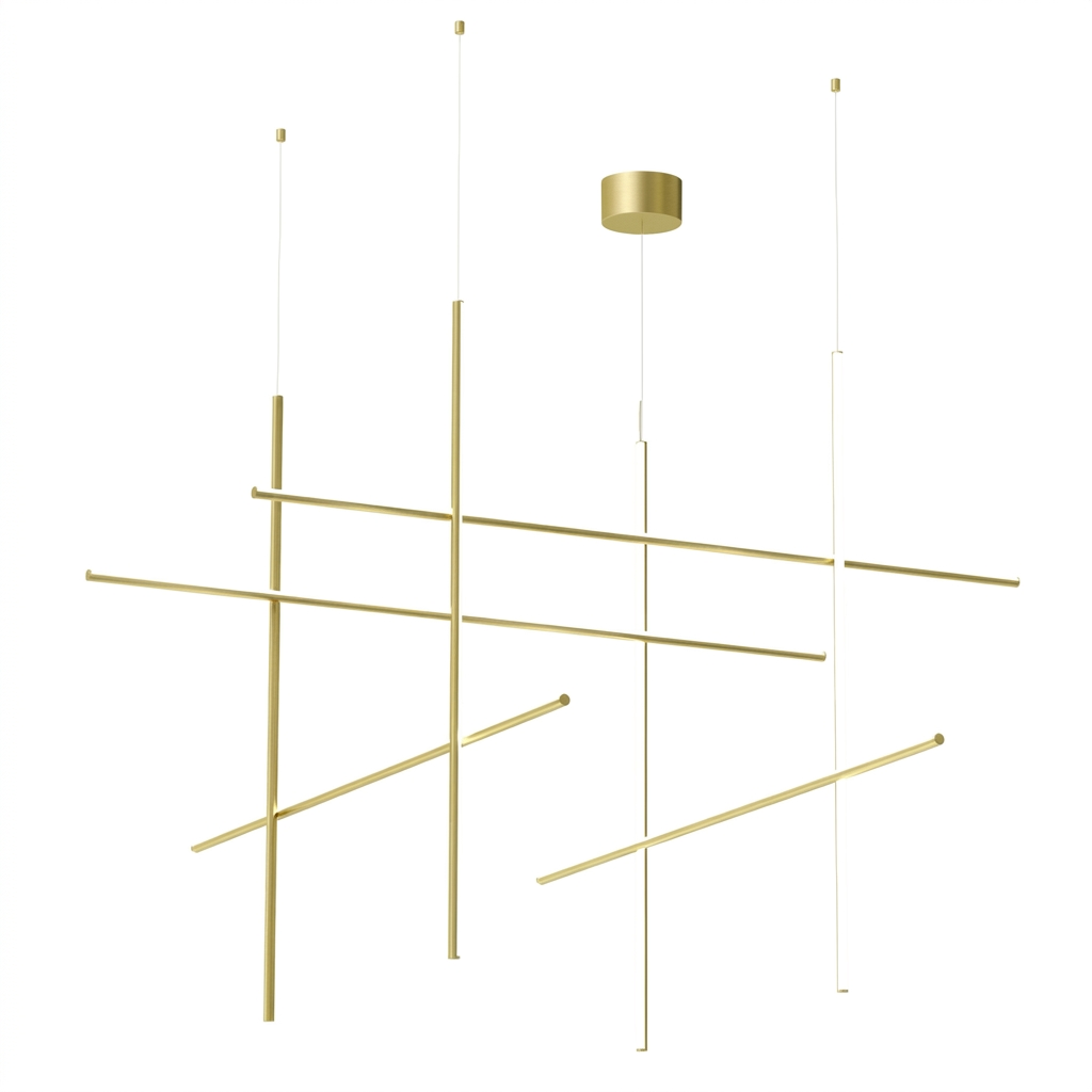 Gridline Linear Chandelier