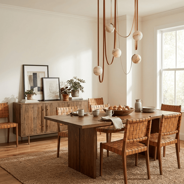 Multiple Belt Alabaster Pendant Light - Vakkerlight