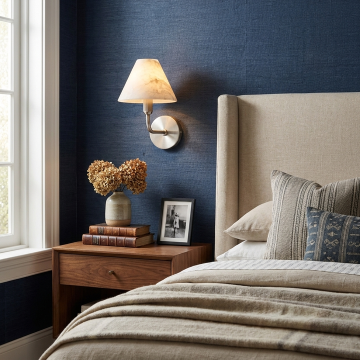 Aveline Alabaster Wall Sconce