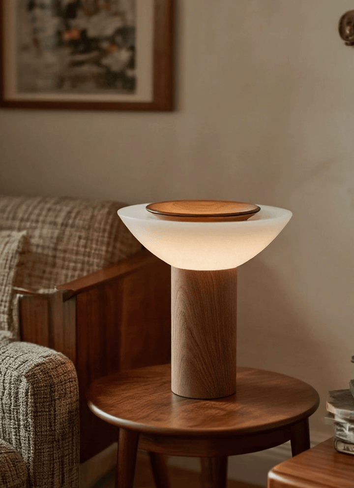 Solace Wood Table Lamp - Vakkerlight