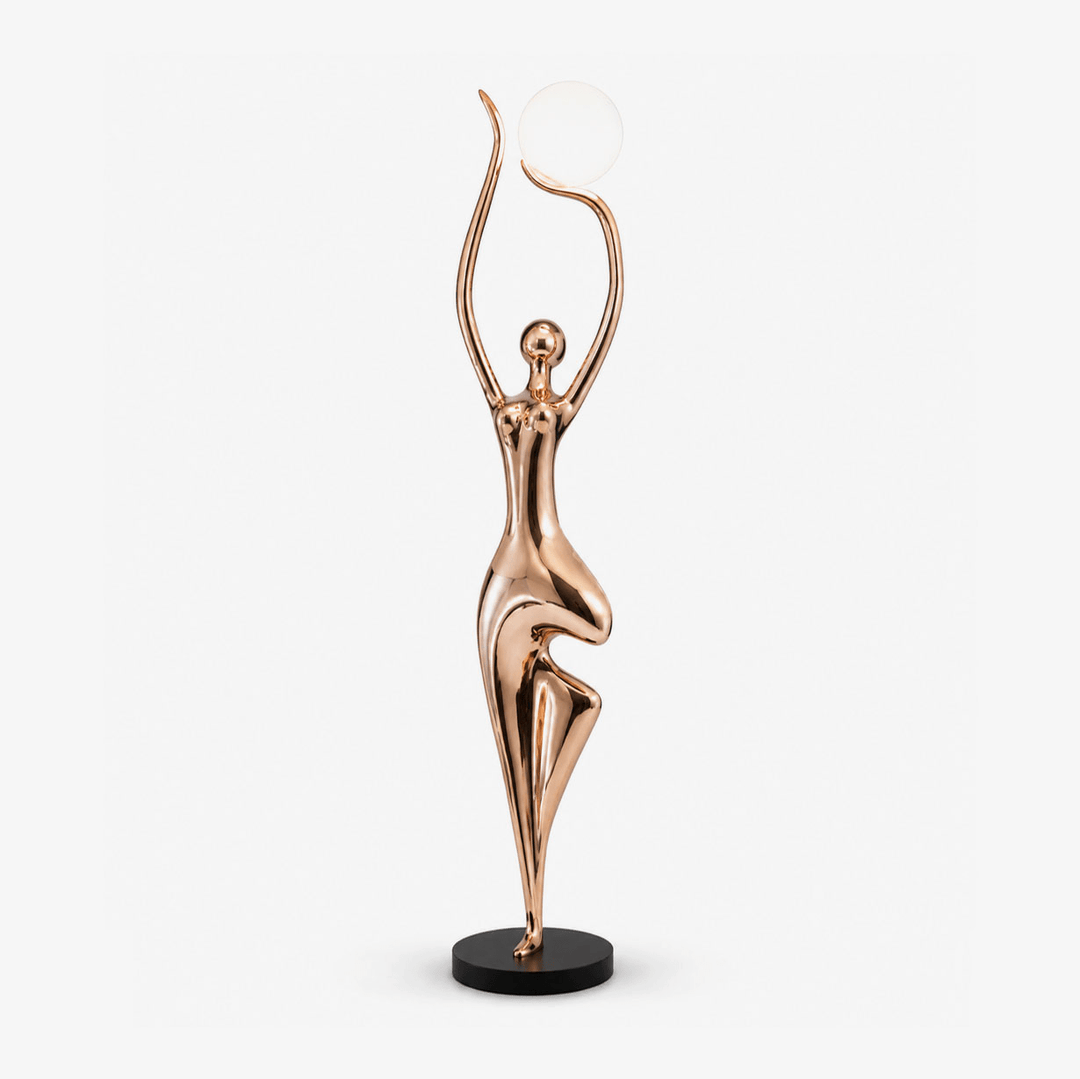 Pose Yoga Sculpture Floor Lamp - Vakkerlight