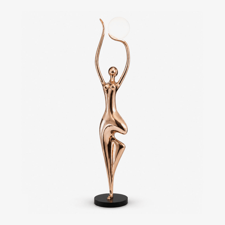 Pose Yoga Sculpture Floor Lamp - Vakkerlight