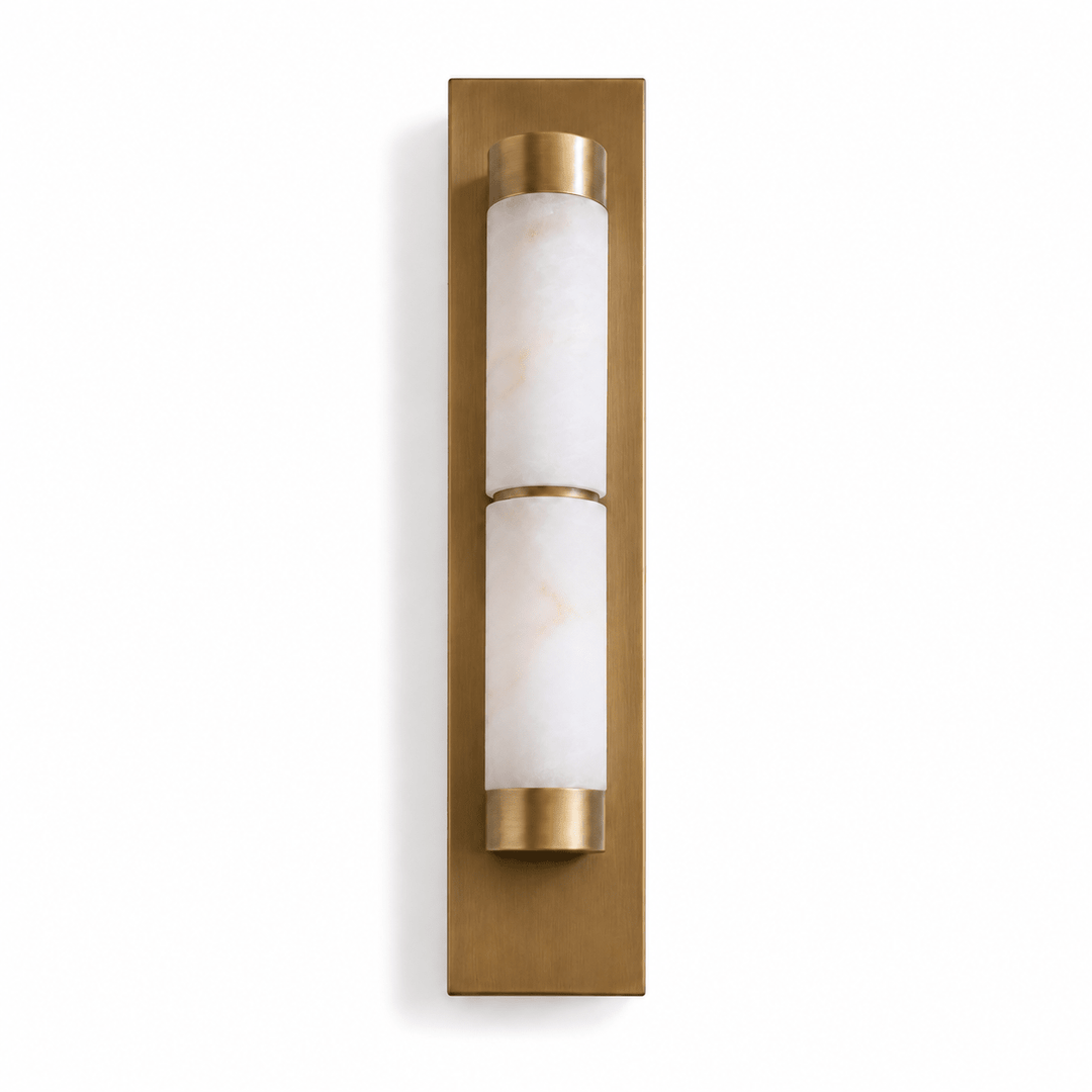 Columnar Alabaster Sconce - Vakkerlight