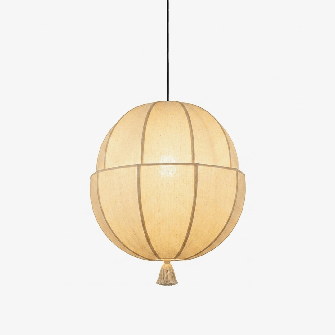 Celene Fabric Lantern Pendant Light - Vakkerlight