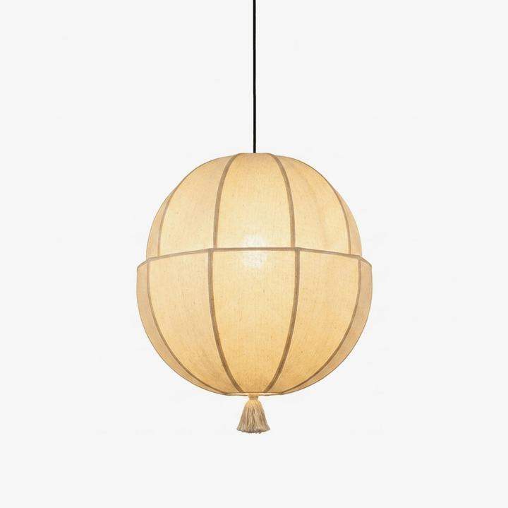 Celene Fabric Lantern Pendant Light - Vakkerlight