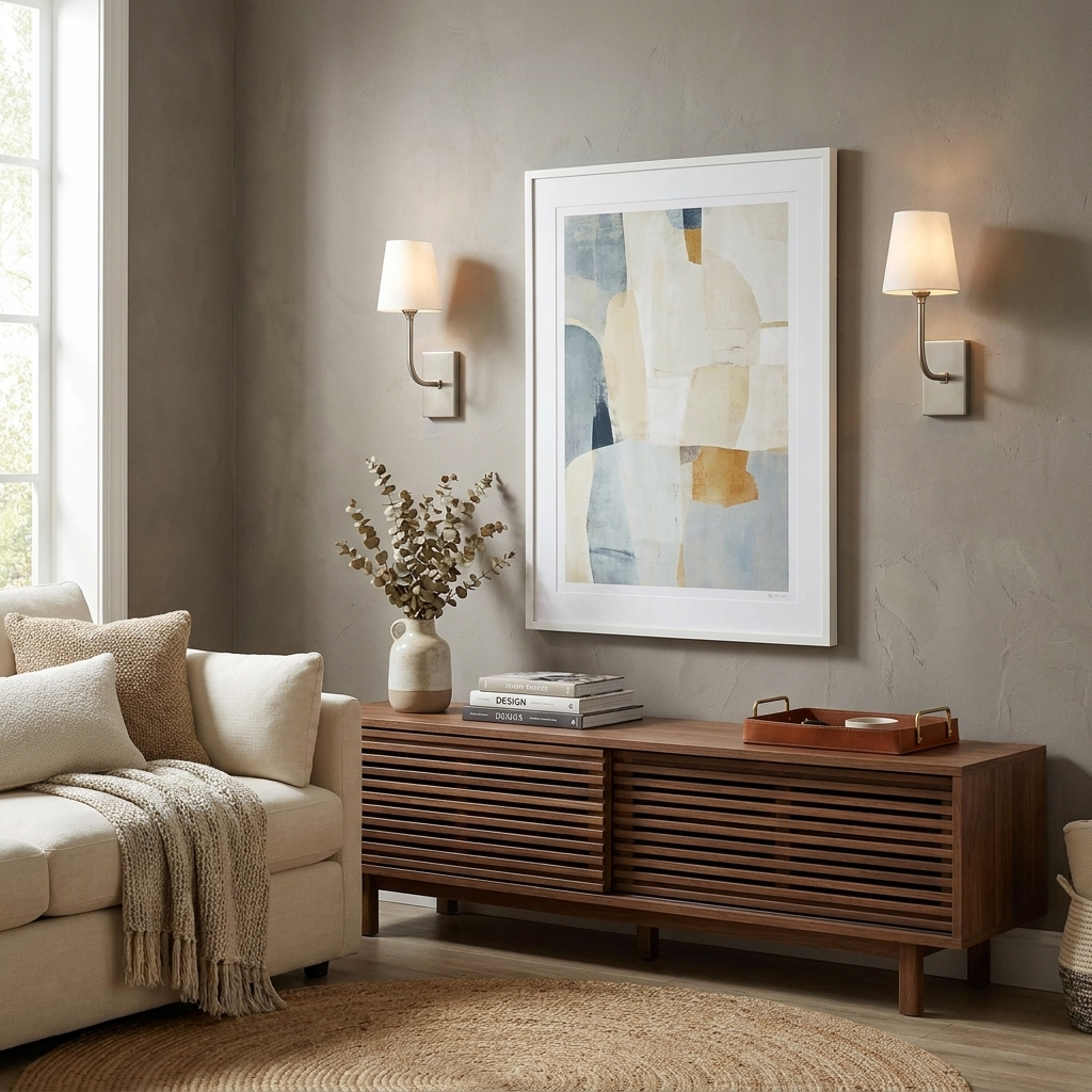 Aurevia Alabaster Tapered Shade Wall Sconce