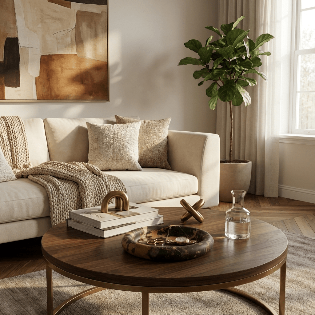 Luna Natural Stone Tray - Vakkerlight