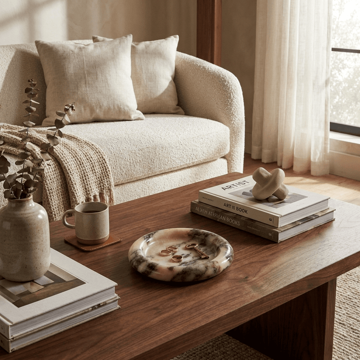 Luna Natural Stone Tray - Vakkerlight