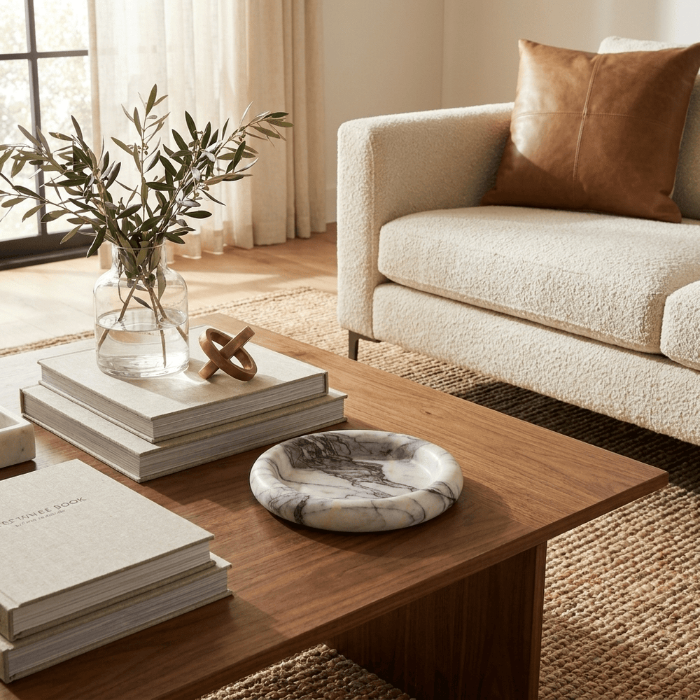 Luna Natural Stone Tray - Vakkerlight