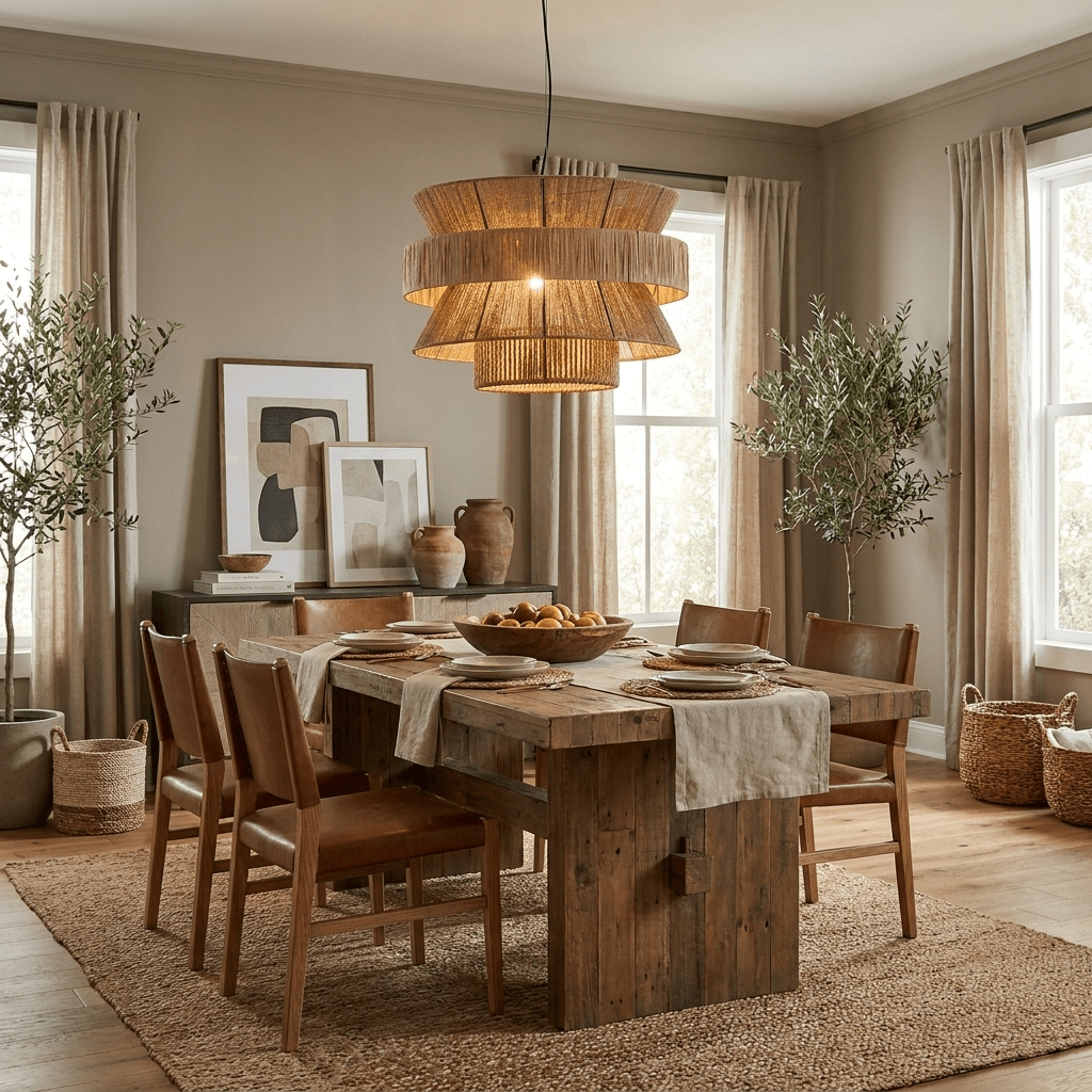 Savanna Tiered Raffia Pendant Lamp - Vakkerlight