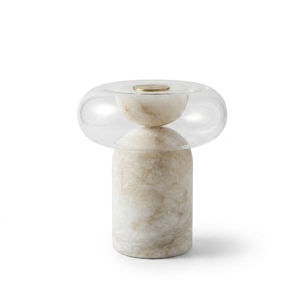 Halo Alabaster Table Lamp