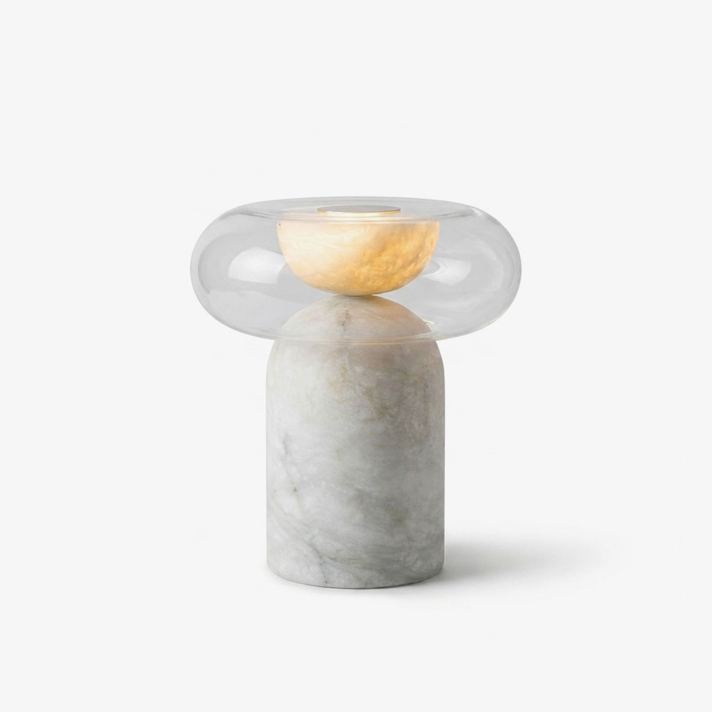 Halo Alabaster Table Lamp