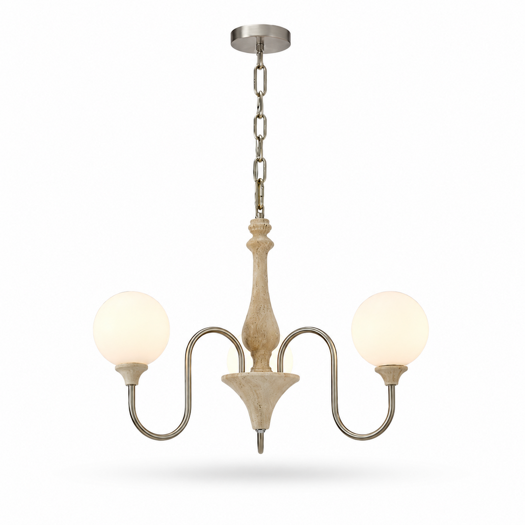 Bellamy Travertine Chandelier