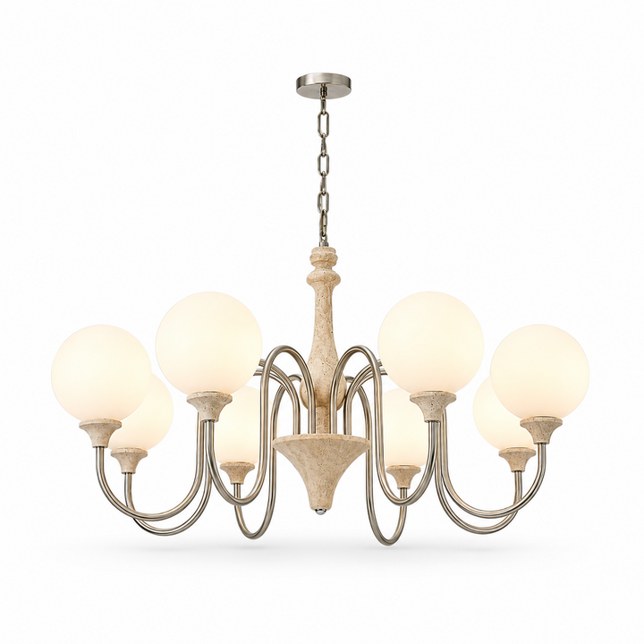 Bellamy Travertine Chandelier
