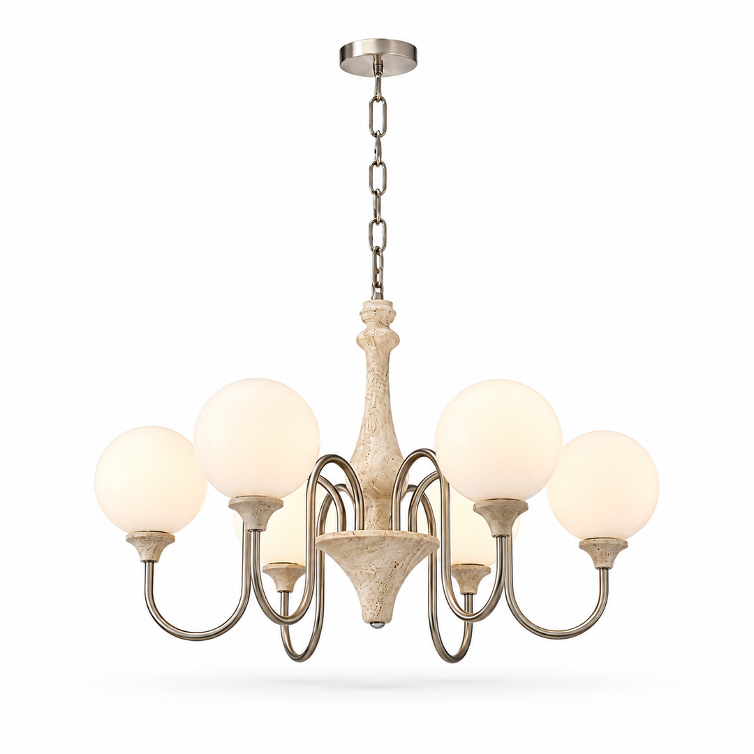 Bellamy Travertine Chandelier