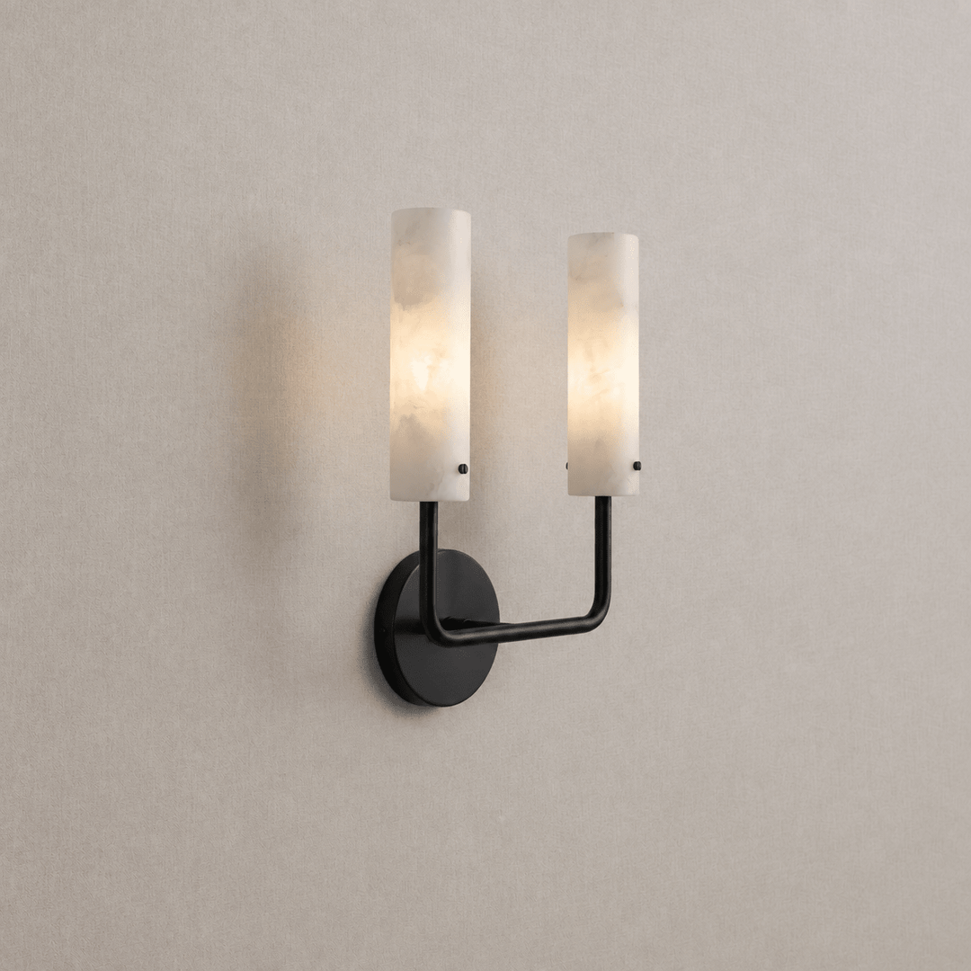 Aurelia Alabaster Wall Sconce