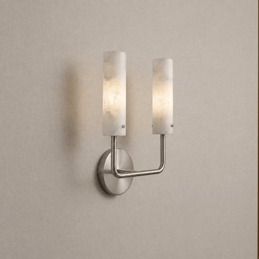 Aurelia Alabaster Wall Sconce