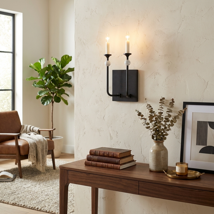 Vesper Candlestick Wall Sconce