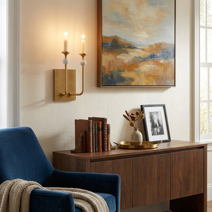 Vesper Candlestick Wall Sconce