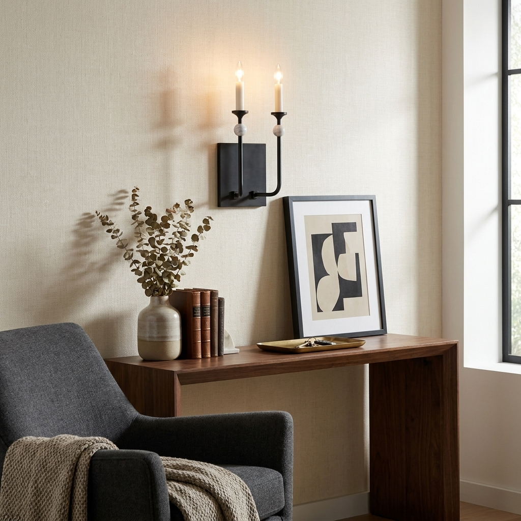 Vesper Candlestick Wall Sconce