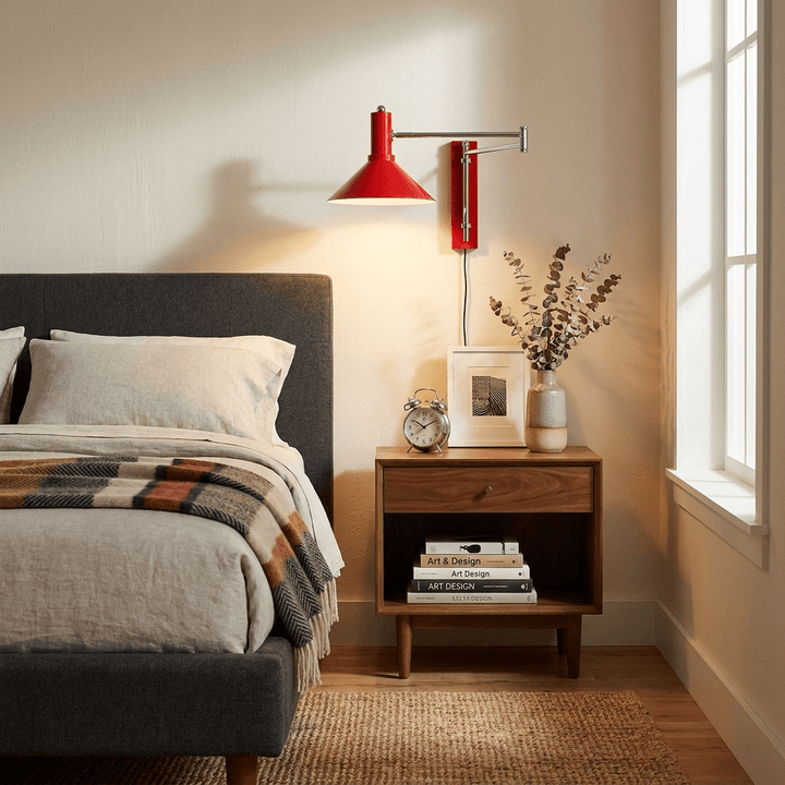 Cone Swing Arm Plug-in Wall Sconce - Vakkerlight