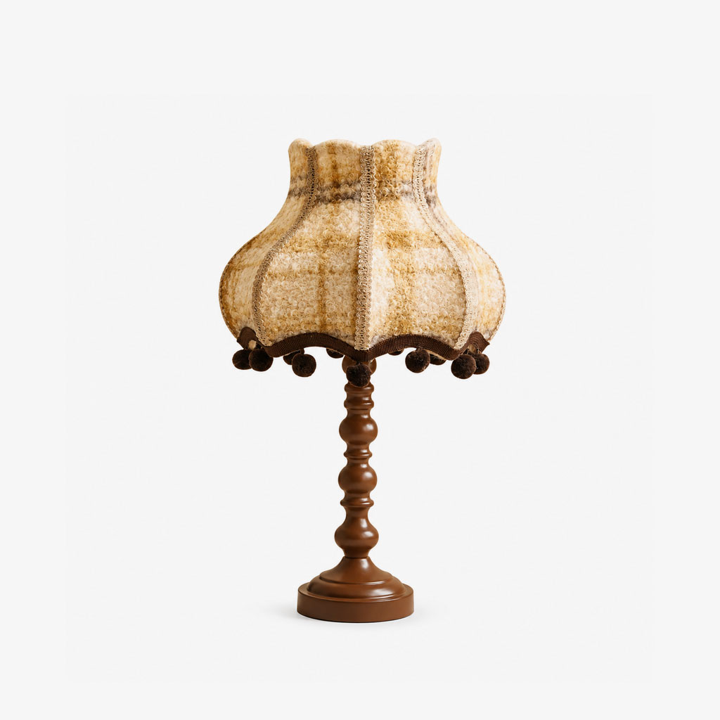Hartley Check Table Lamp