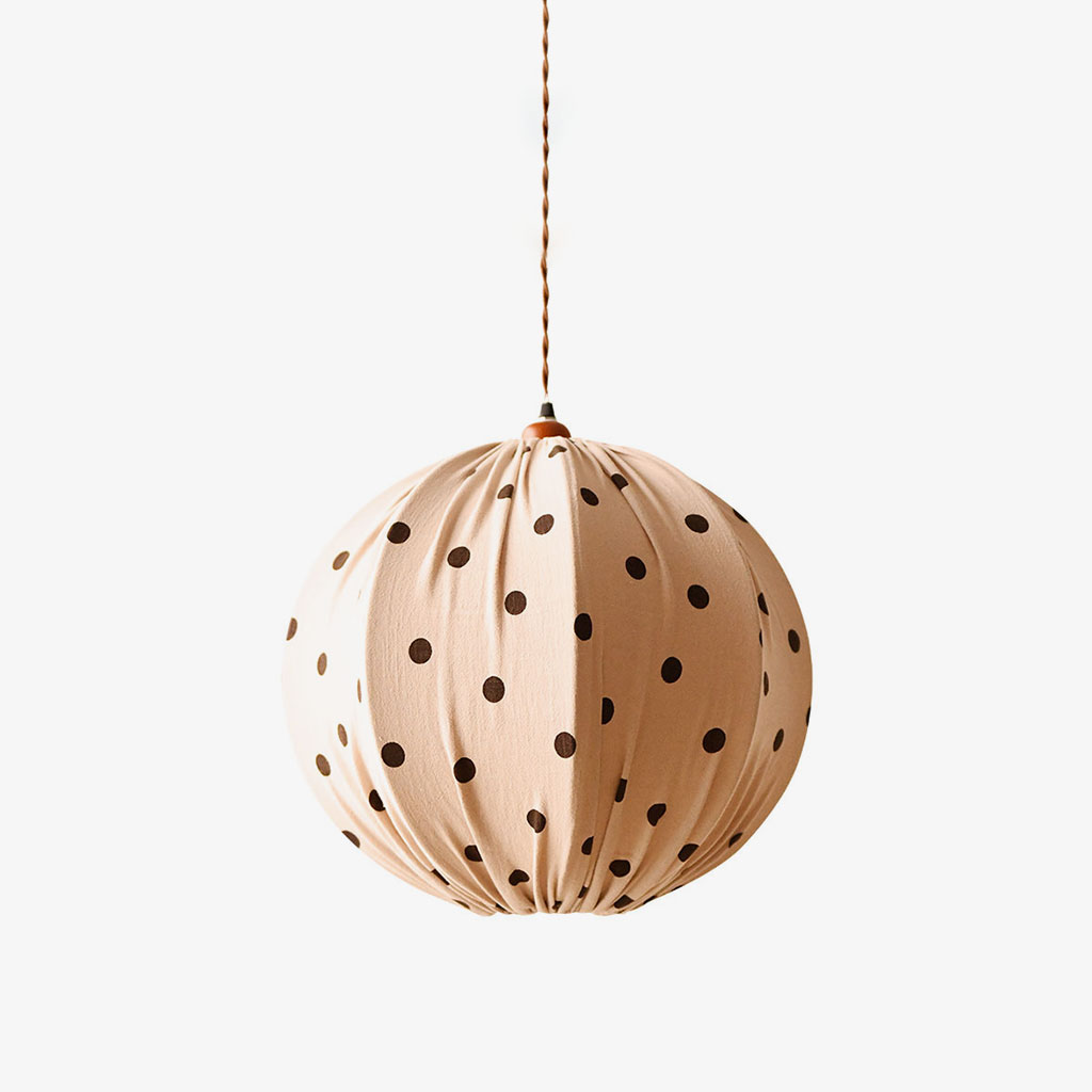 Freckle Polka Dot Sphere Pendant Light