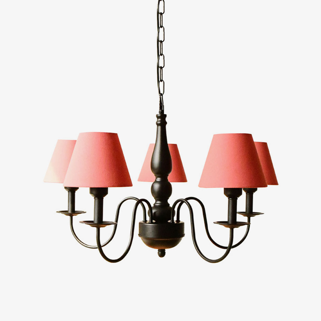 Marlowe Coral Cone Chandelier
