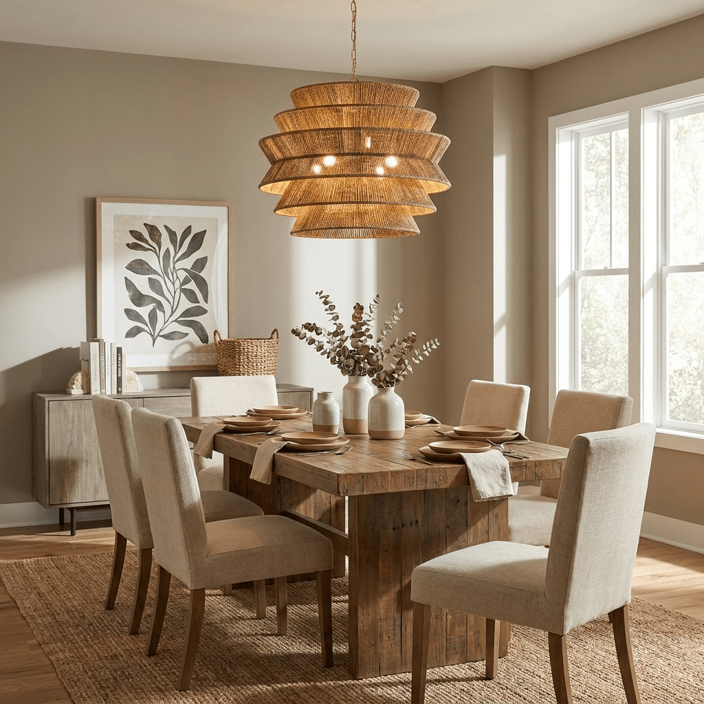 Ripple Tiered Rope Chandelier