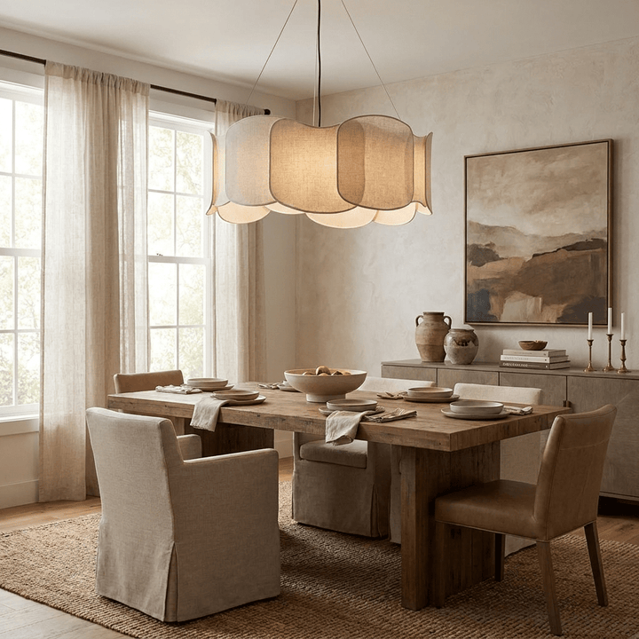 Cumulus Cloud Fabric Pendant Lamp - Vakkerlight