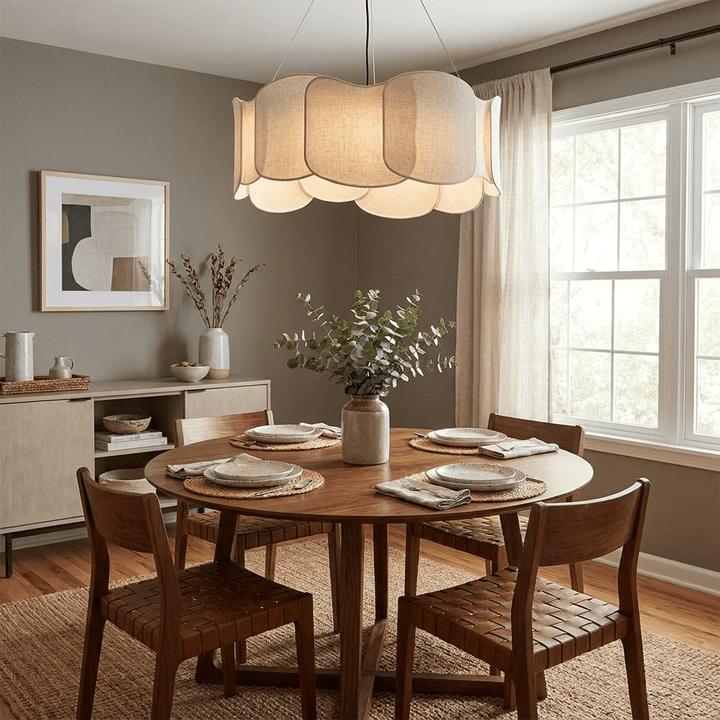 Cumulus Cloud Fabric Pendant Lamp - Vakkerlight