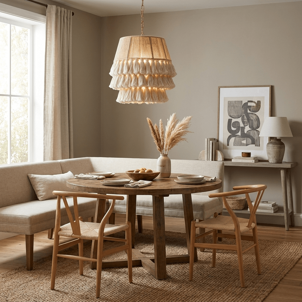 Cascade Tasseled Rope Pendant Lamp - Vakkerlight
