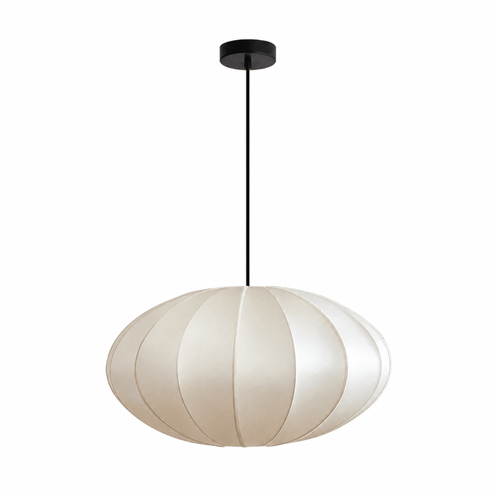 Calabash Ribbed Fabric Pendant Lamp