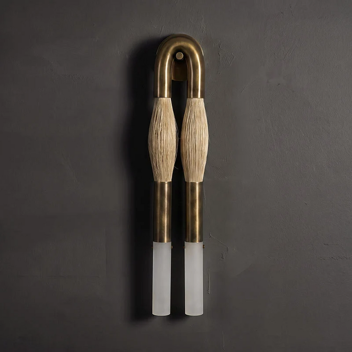 Horsehair Wall Lamp