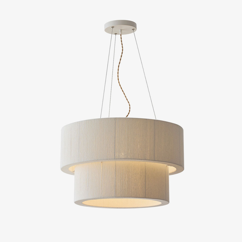 Cirrus Corded Cotton Pendant Lamp