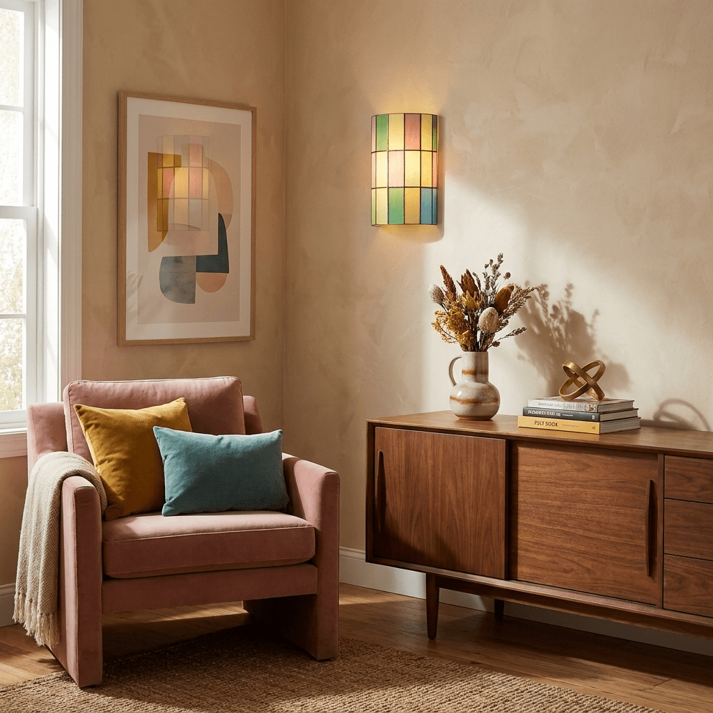 Spectra Faceted Glass Wall Sconce - Vakkerlight