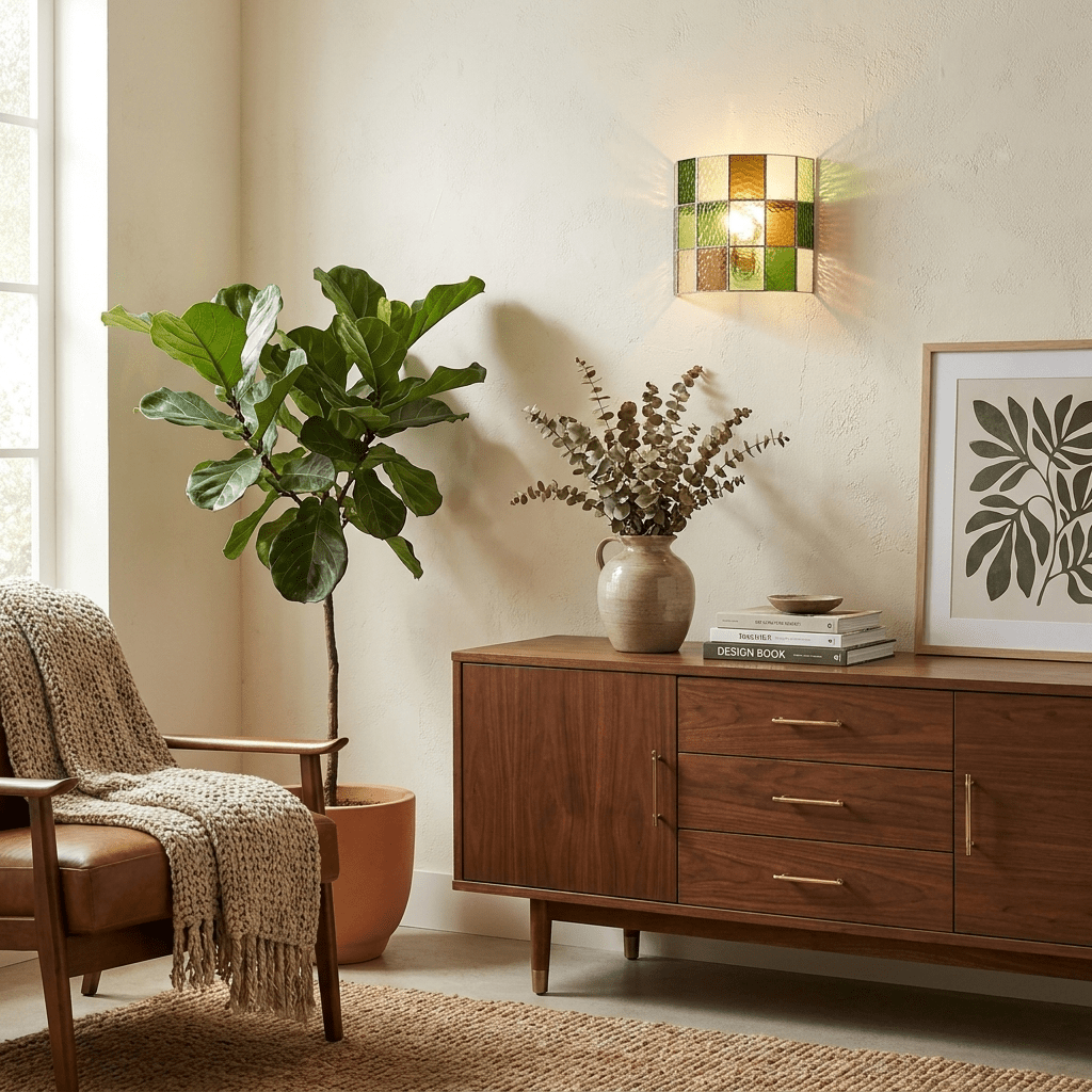 Spectra Faceted Glass Wall Sconce - Vakkerlight