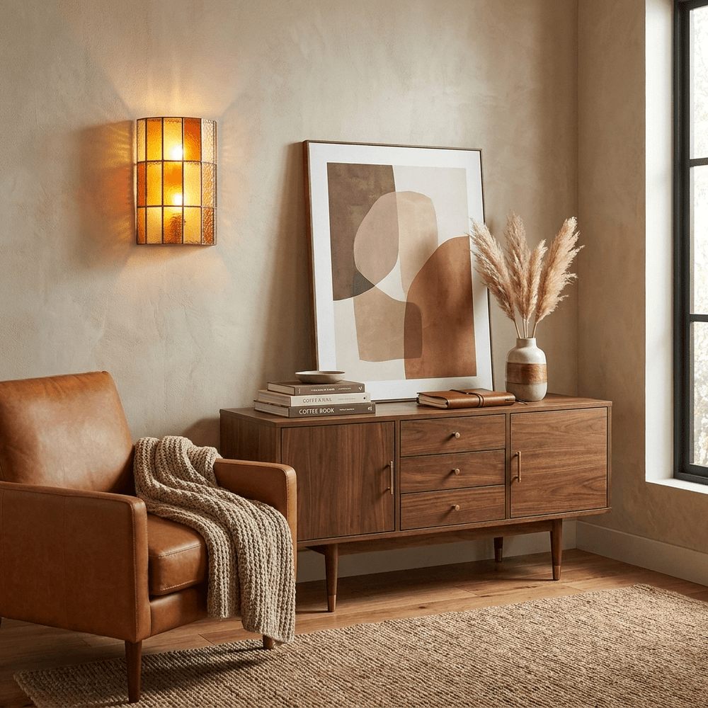 Spectra Faceted Glass Wall Sconce - Vakkerlight