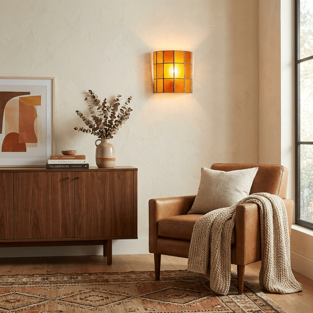 Spectra Faceted Glass Wall Sconce - Vakkerlight