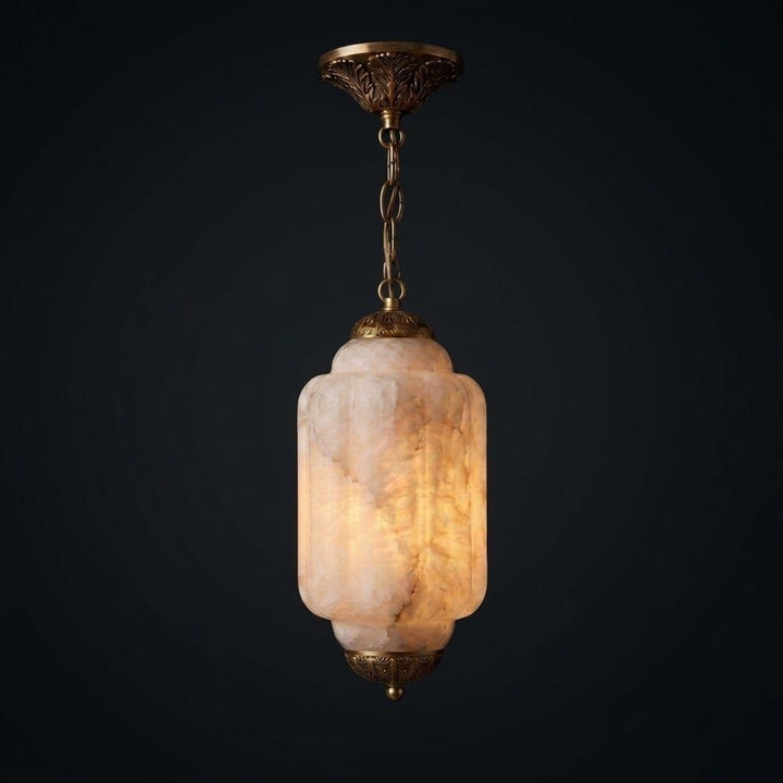 Windsor Alabaster Lantern Pendant Lamp - Vakkerlight
