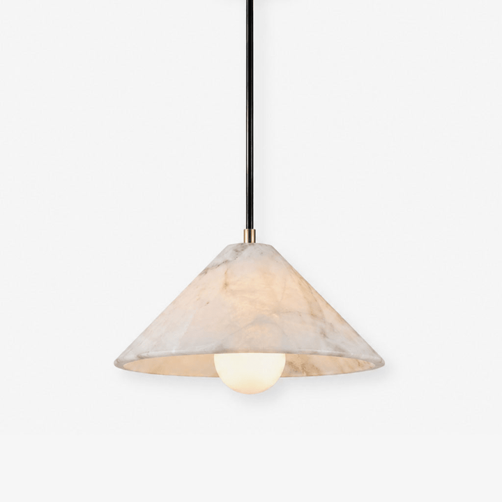 Amara Alabaster Cone Pendant Lamp - Vakkerlight